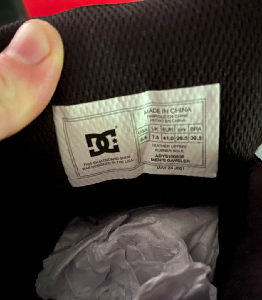 Buty DC shoes USA rozmiar 41