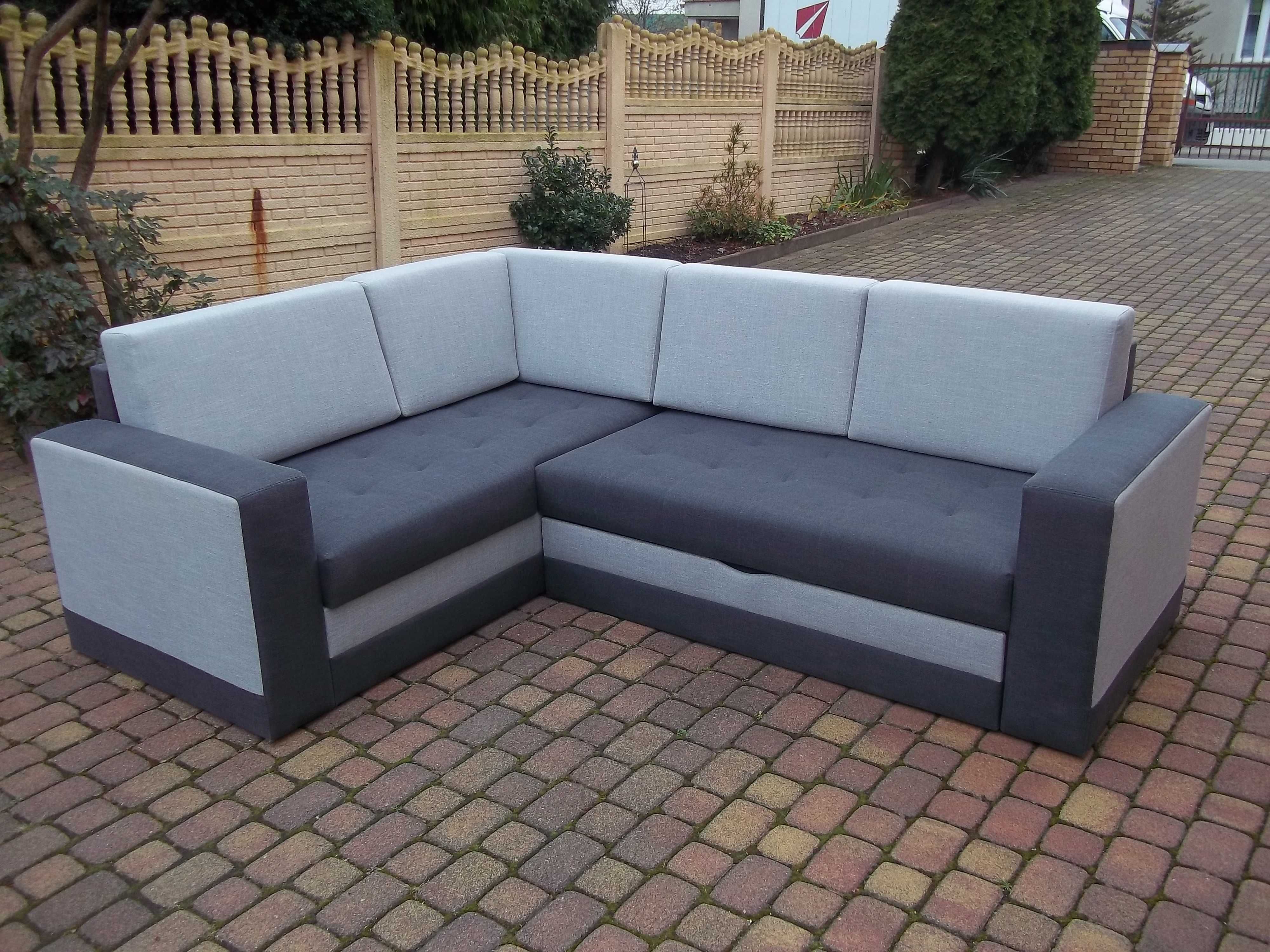 Narożnik-sprężyny/pojemnik/150cm szeroka pow. spania/producent