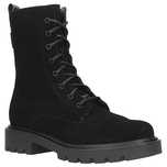 WOJAS Czarne trzewiki damskie typu biker boots. Wkładka 26,5 cm