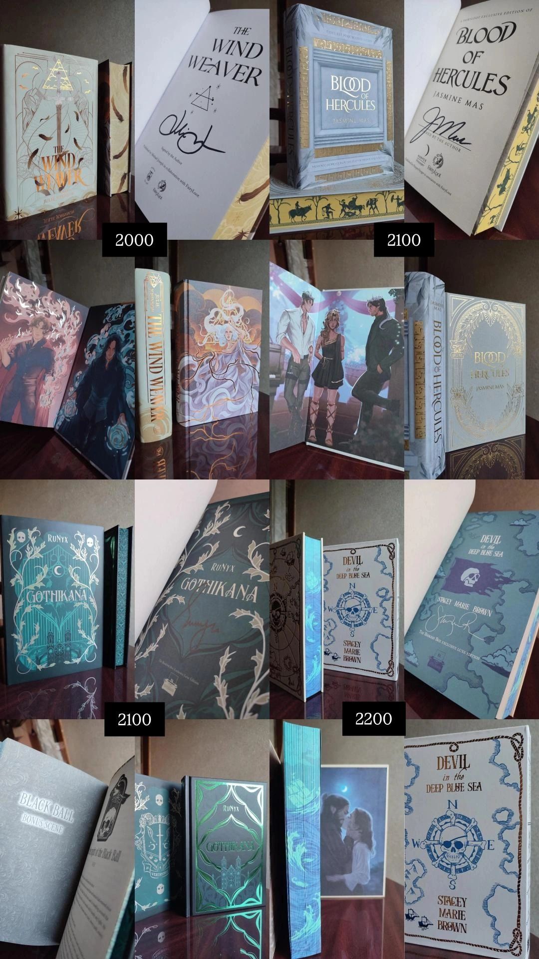 Книжки Fairyloot, Illumicrate, Owlcrate та інші