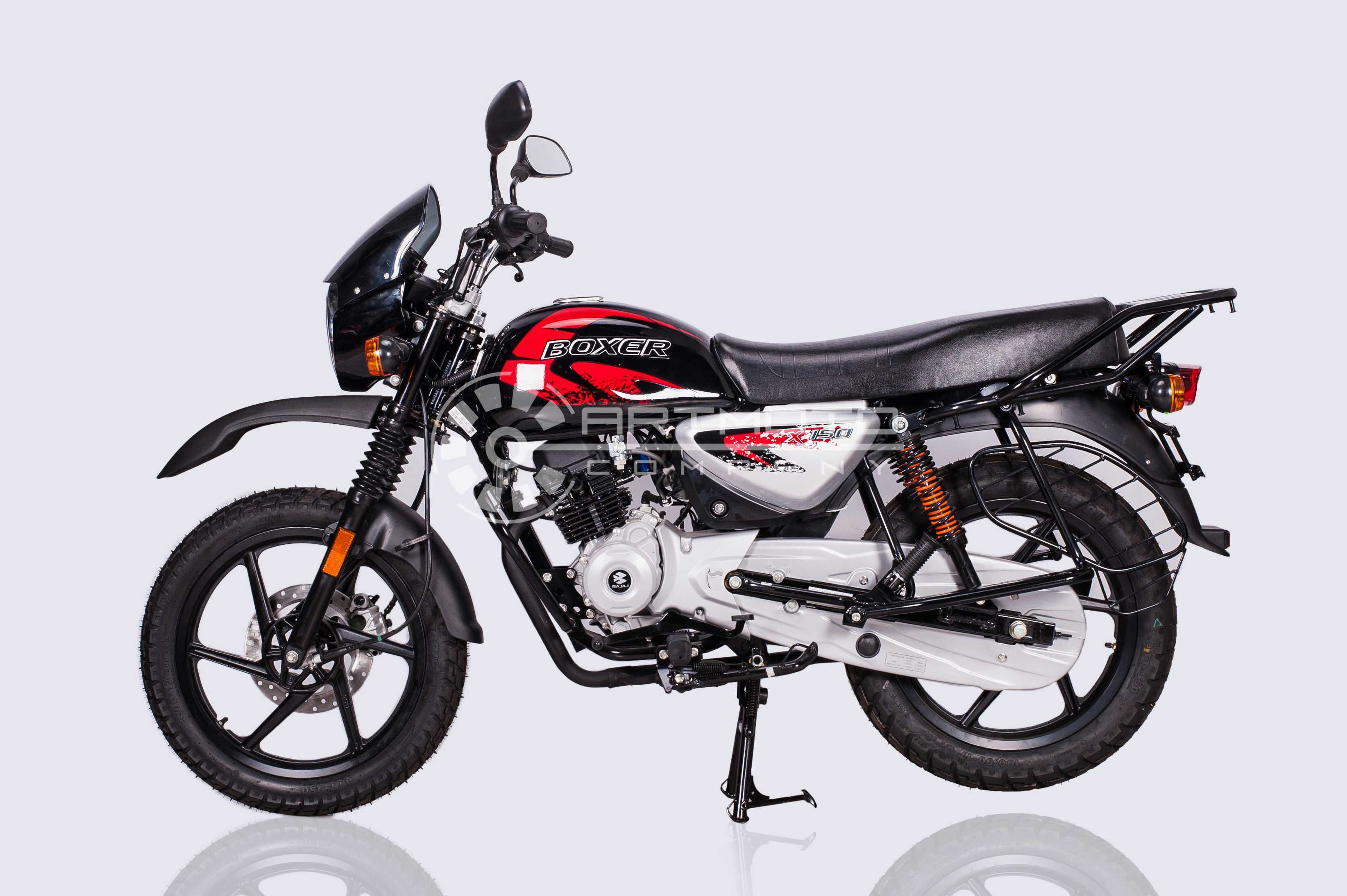 Мотоцикл BAJAJ BOXER X150D Disk UG (5 передач) в Артмото мотосалон