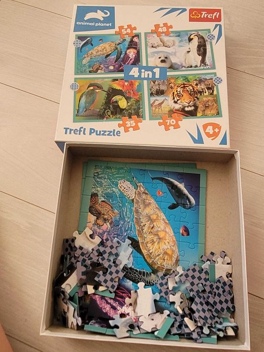 Puzzle do zabawy dla dzieci