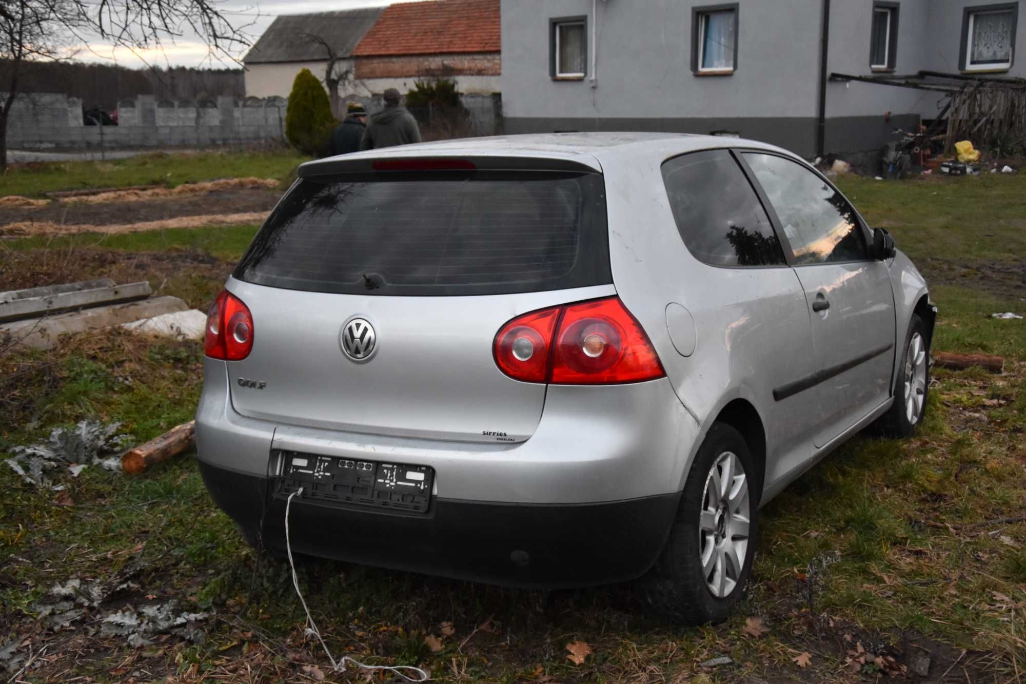 Vw golf 5 2.0 SDI części, wnętrze pas przedni, drzwi, maska, alufelgi