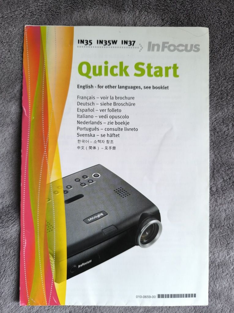 Rzutnik projektor Infocus In37