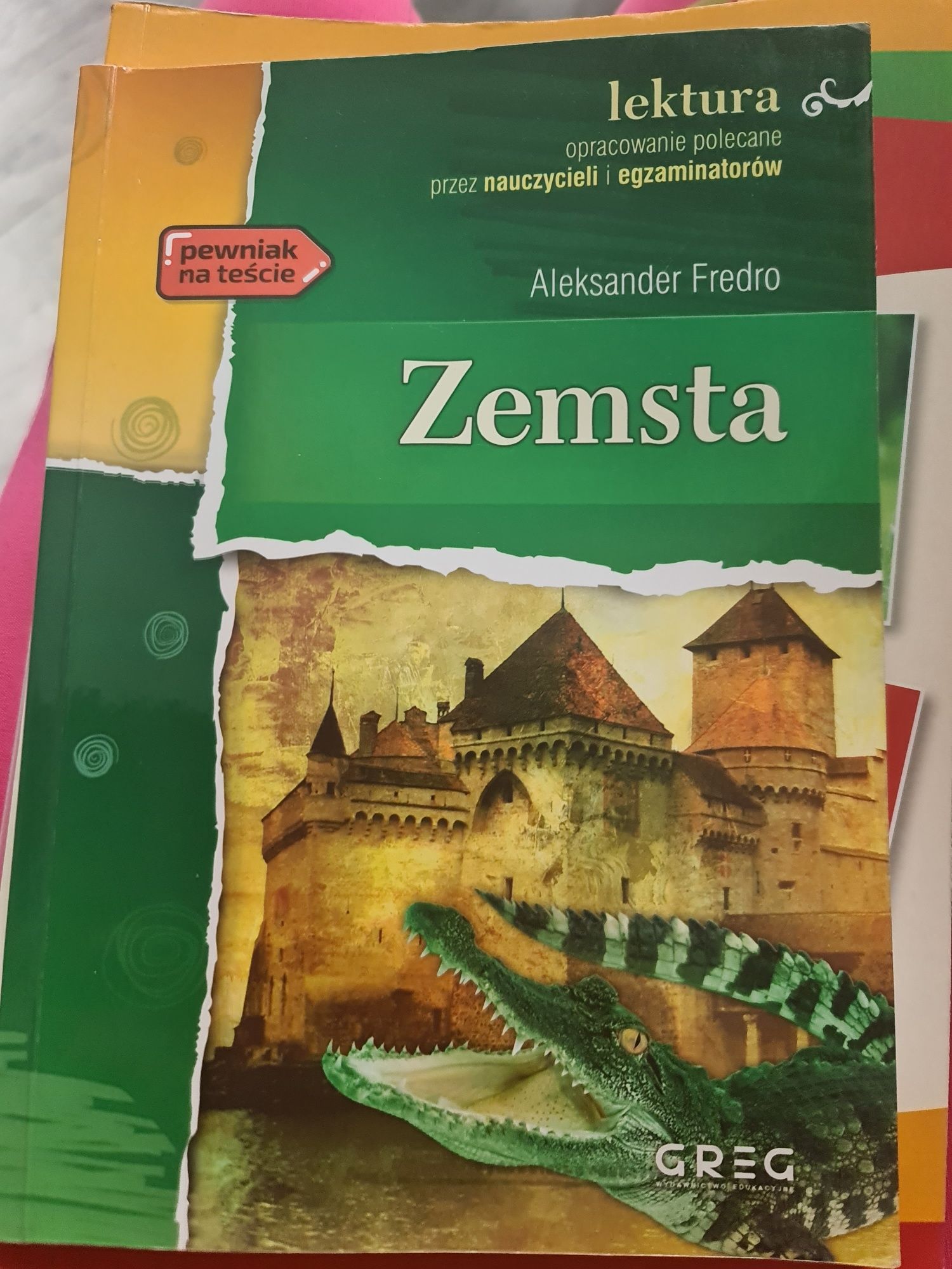 Lektura szkolna zemsta