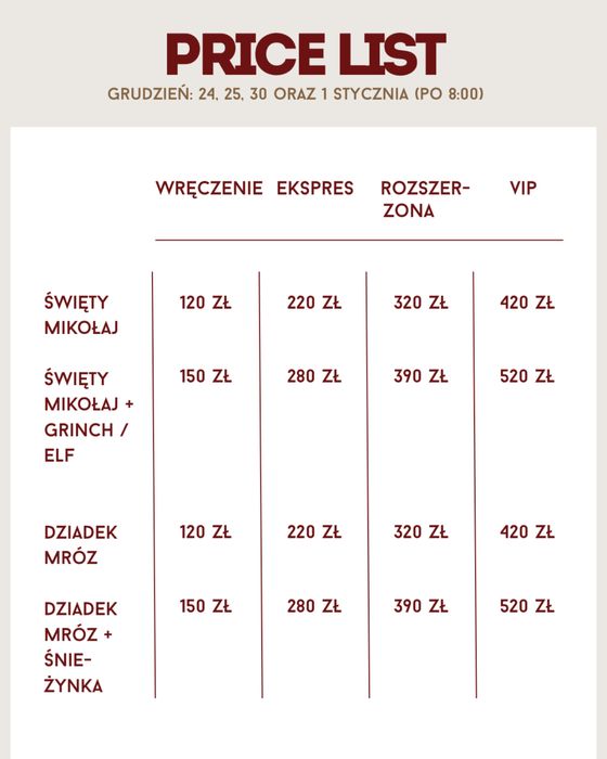 ŚWIĘTY MIKOŁAJ / СВЯТИЙ МИКОЛАЙ / Mikołajki,wizyty firmowe,przedszkola