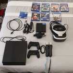 Ps4 500Gb + VR + Comandos + Jogos