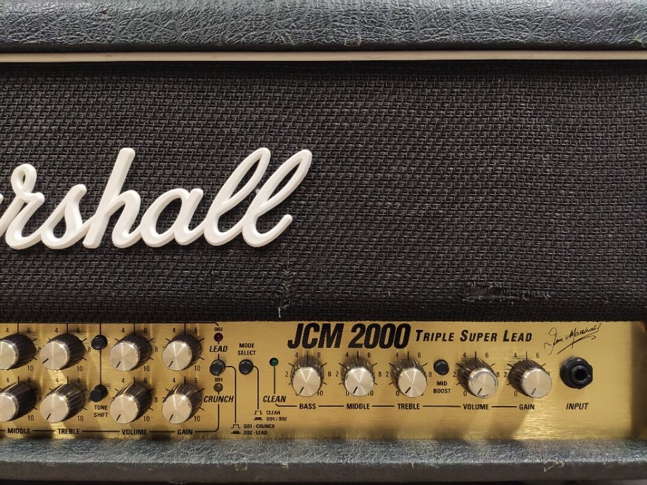 Marshall JCM 2000 TSL 100 wzmacniacz gitarowy head zamiana