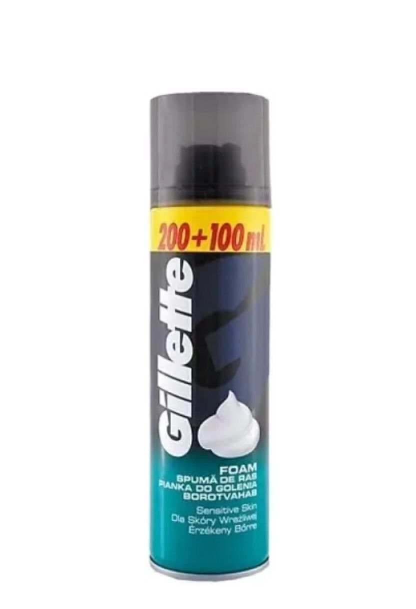 Піна для гоління Gillette Shave foam sensitive skin 300 мл