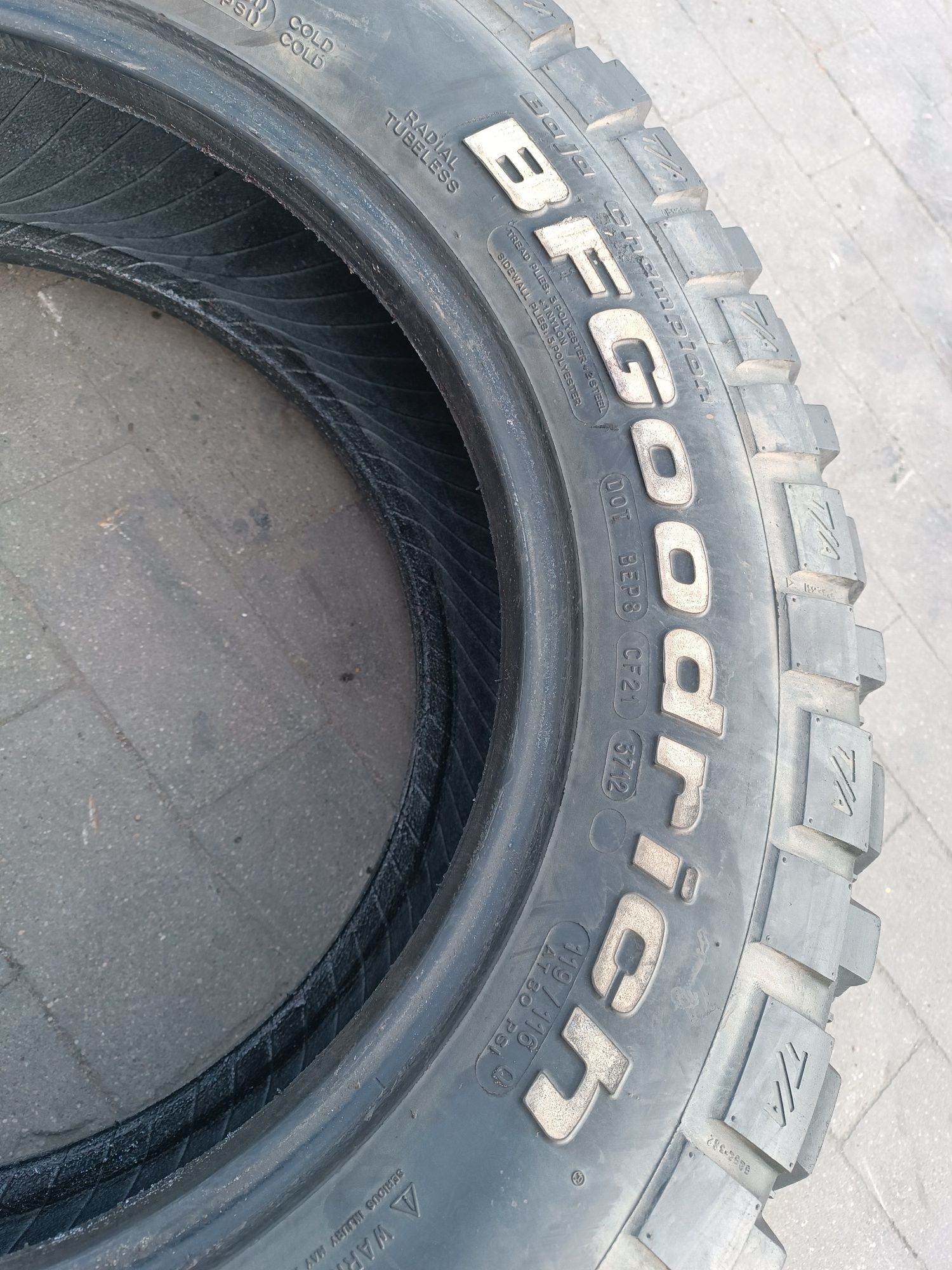 245/70R17 BFGoodrich Mud Terrain T/A