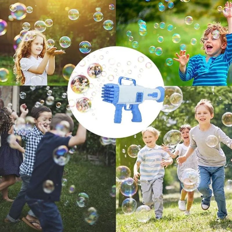 Pistola de Bolhas - Diversão Garantida! -30%