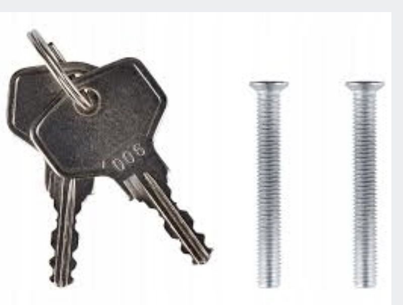 Klamka okienna conmetal szary