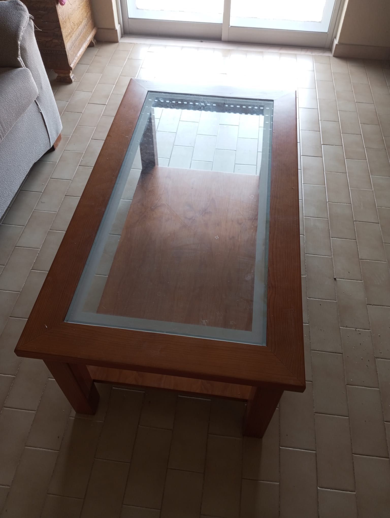 Conjunto x2 sofas e mesinha