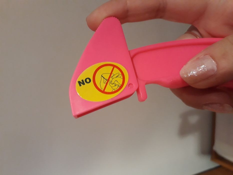 nożyki bezpieczne różowe