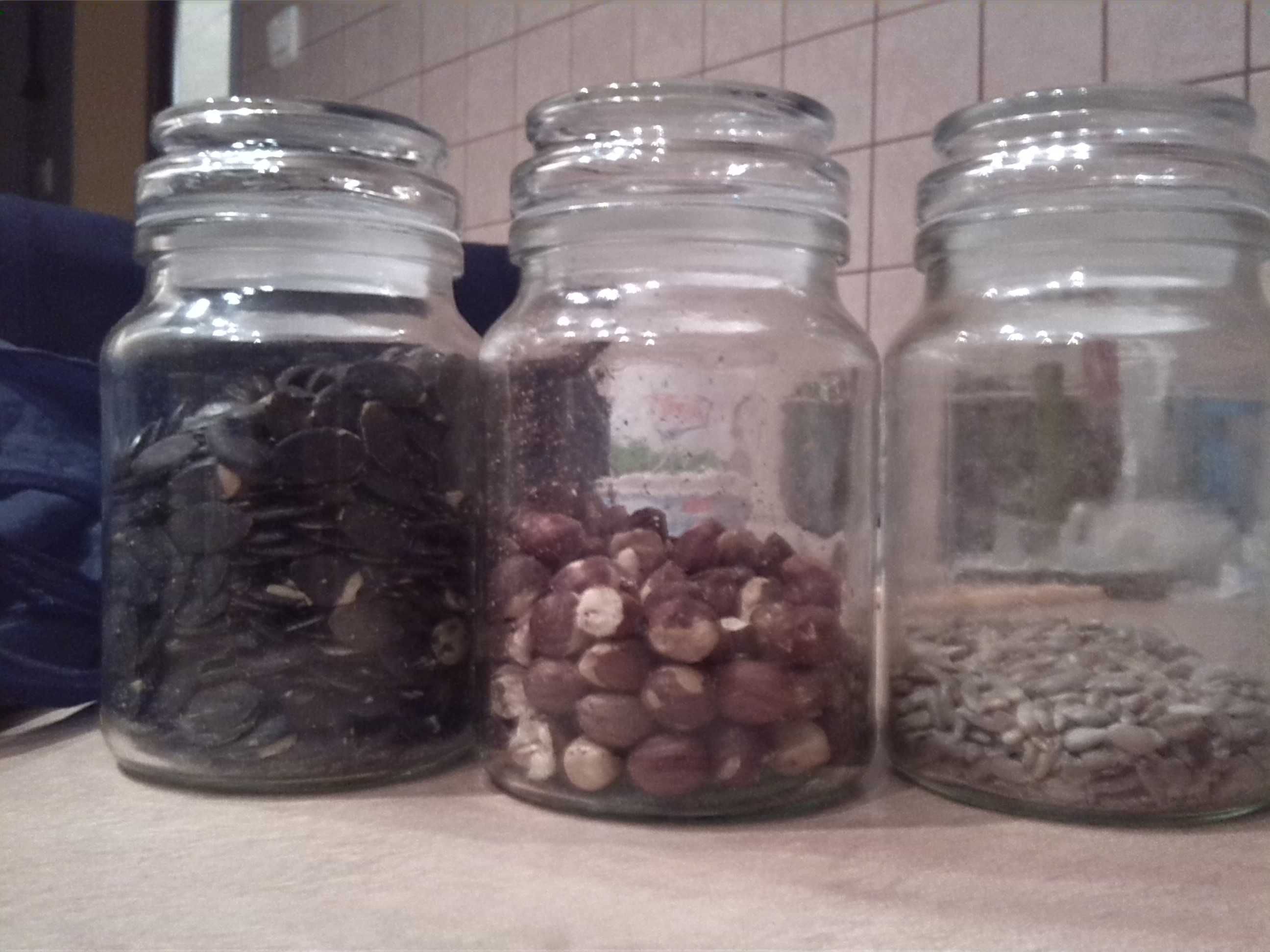 OKAZJA piękne eleganckie pojemniki na bakalie herbatę NOWE ze szkła