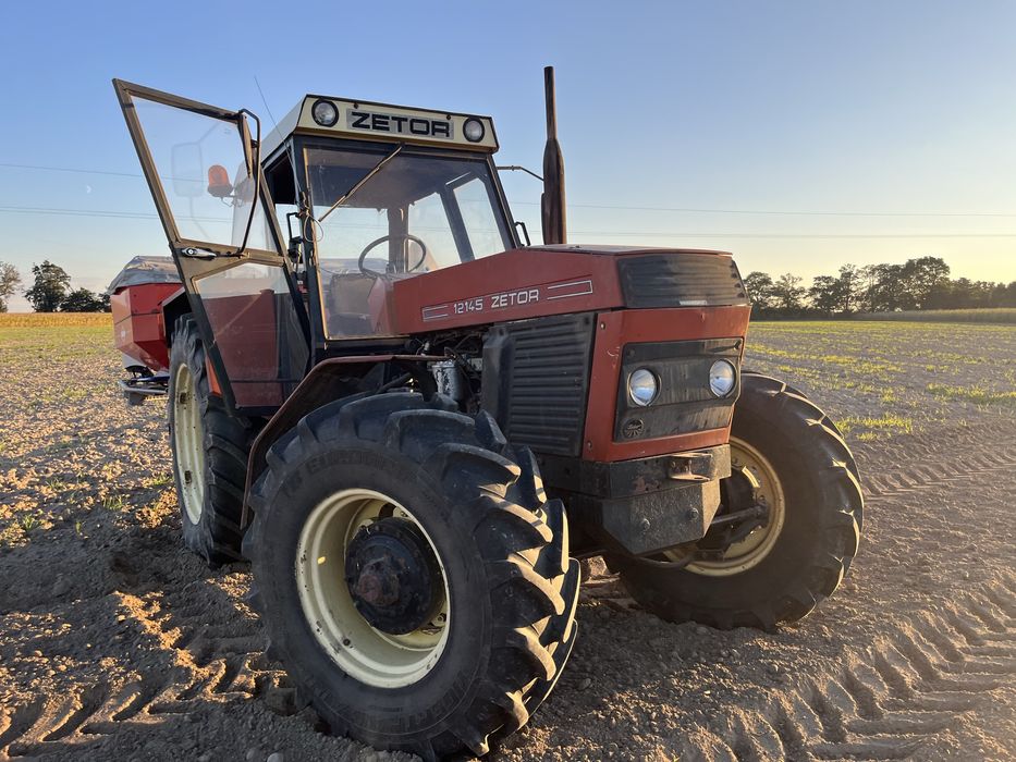 Zetor 12145 od rolnika, kola blizniacze