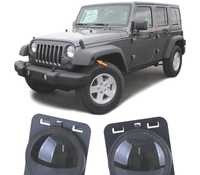 PISCAS LATERAIS PARA JEEP WRANGLER JK 07-17 LED PRETO