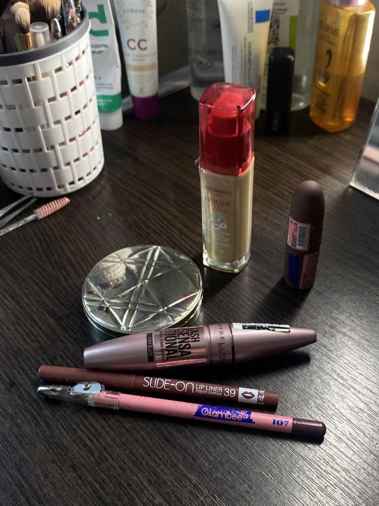 косметика dior, glambee, maybelline