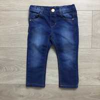 Zara baby spodnie jeansowe 78 jeansy regulacja w pasie jak nowe rurki