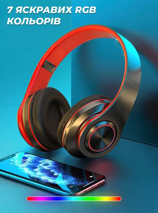 РОЗПРОДАЖ! Навушники с микрофоном для ПК/usb/дитячі безпровідні блютуз