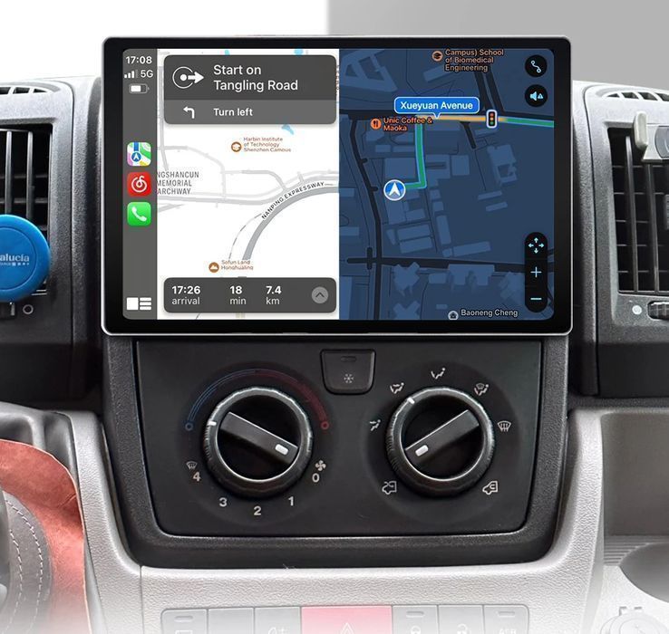 Radio do Fiat Ducato 2007 - 2015 CarPlay i Android Auto