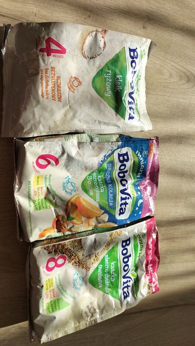 Kaszki Bobovita  i kleik