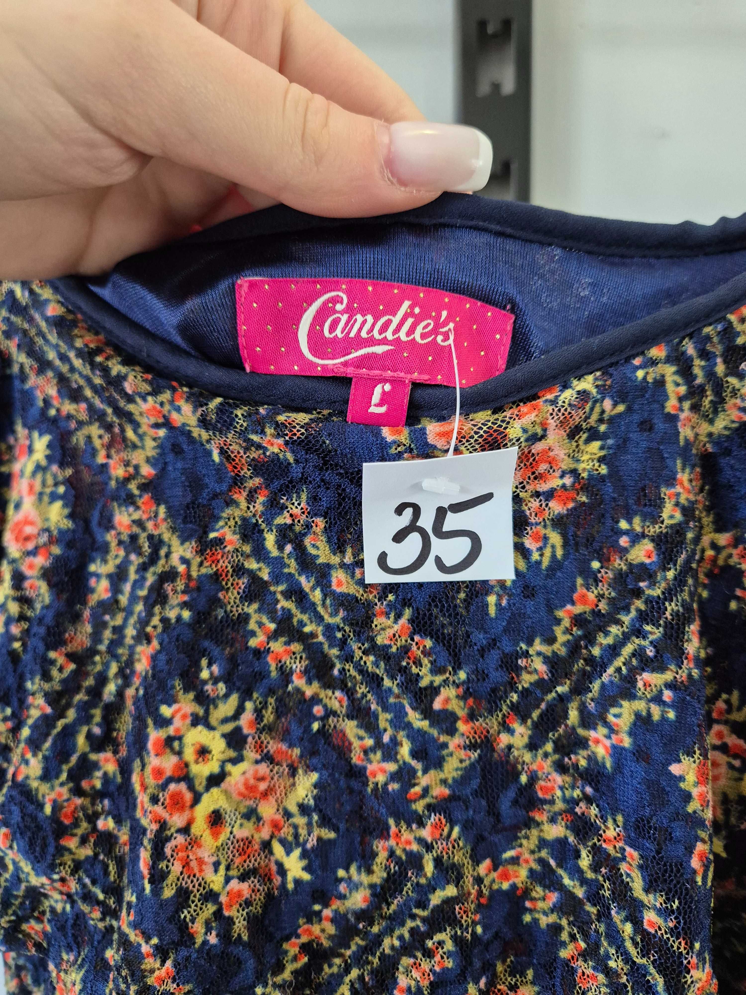 Sukienka boho na szelkach i hiszpanką na ramiona