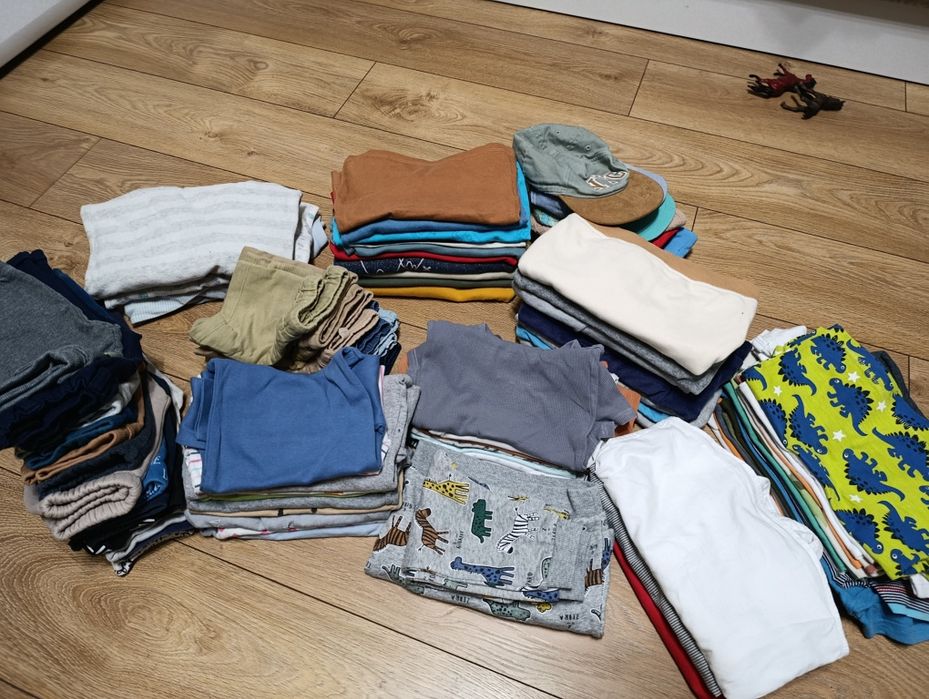 Mega paka ubranek dla chłopca rozmiar 74