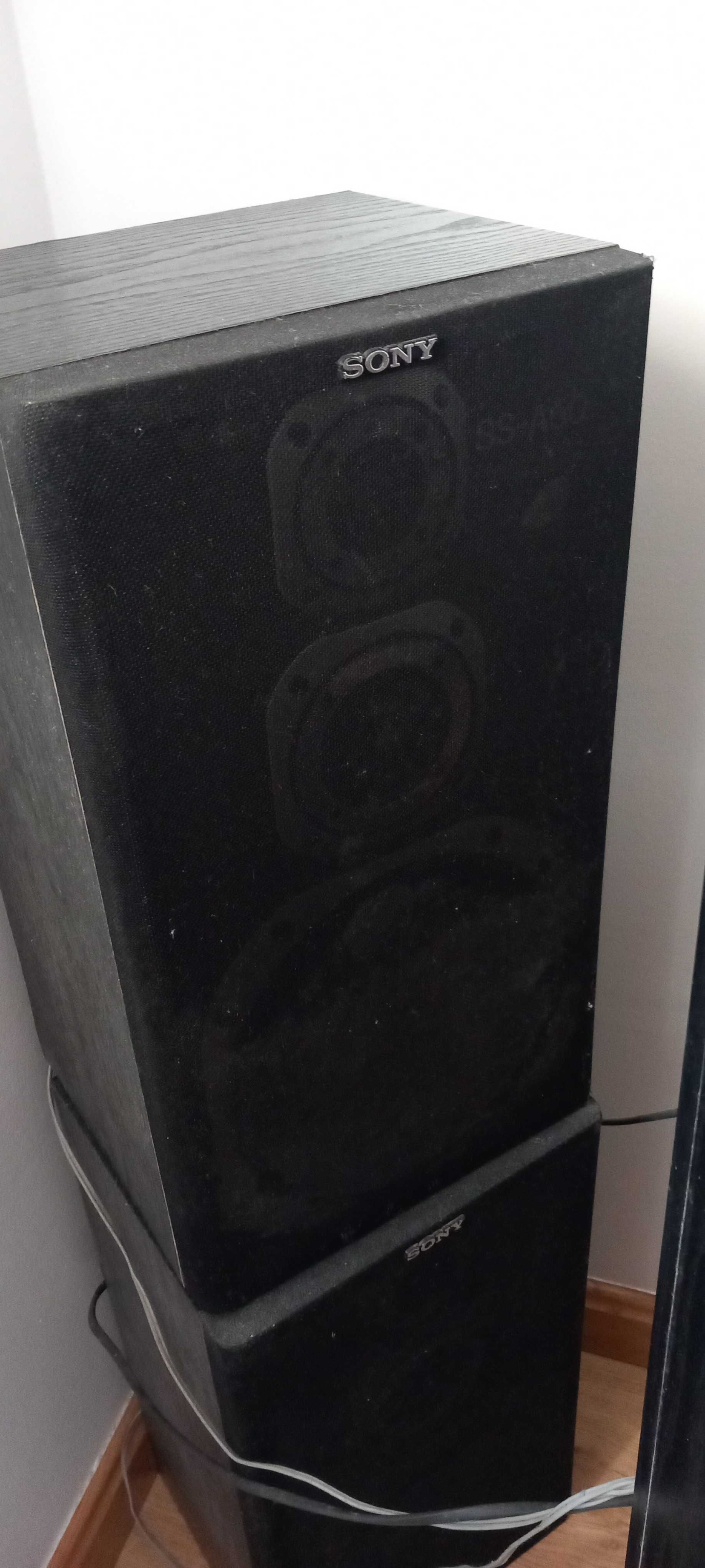 SONY aparelhagem com móvel