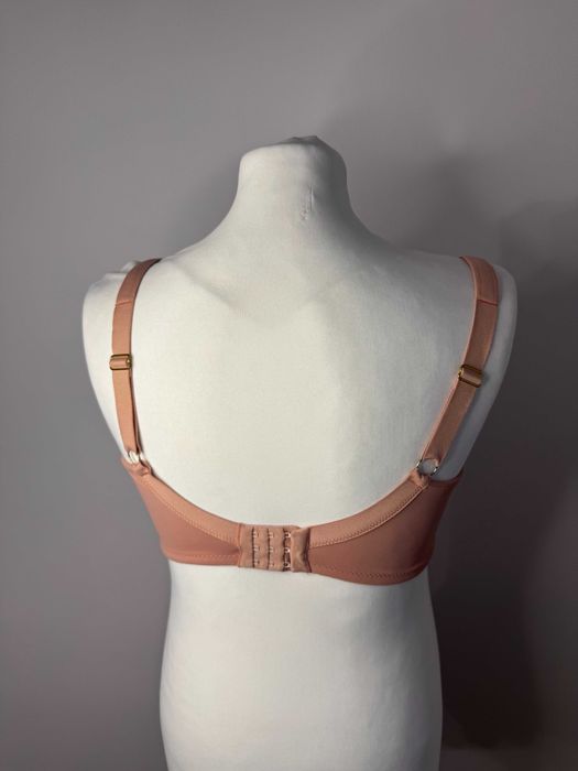 Morelowy zestaw bielizny SAMANTA 80G fiszbiny miękki pełne figi XL