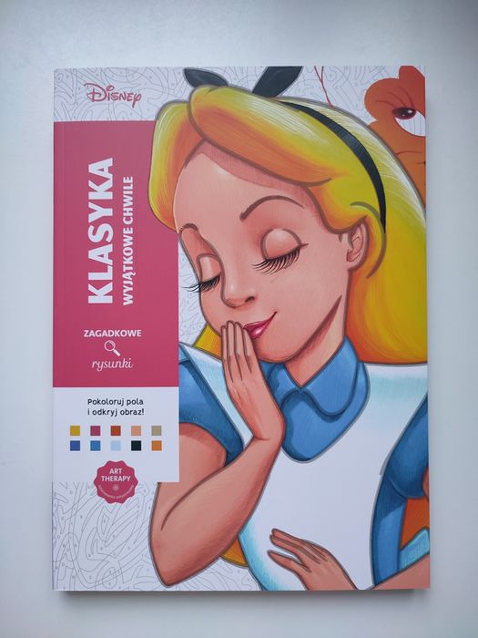 Klasyka (wyjątkowe chwile) - kolorowanka antystresowa Disney