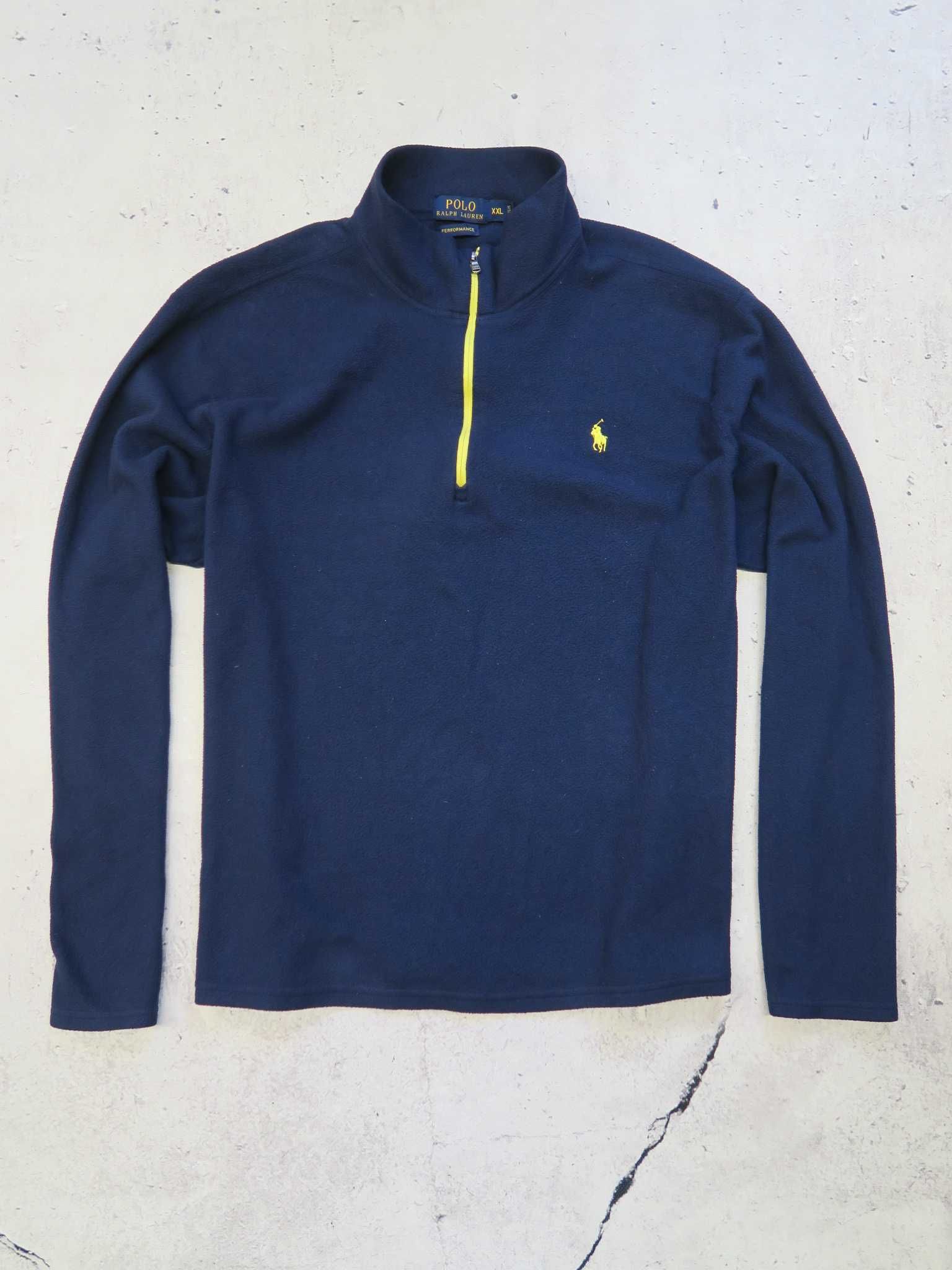 Ralph Lauren cienki polar half zip nowe kolekcje XXL