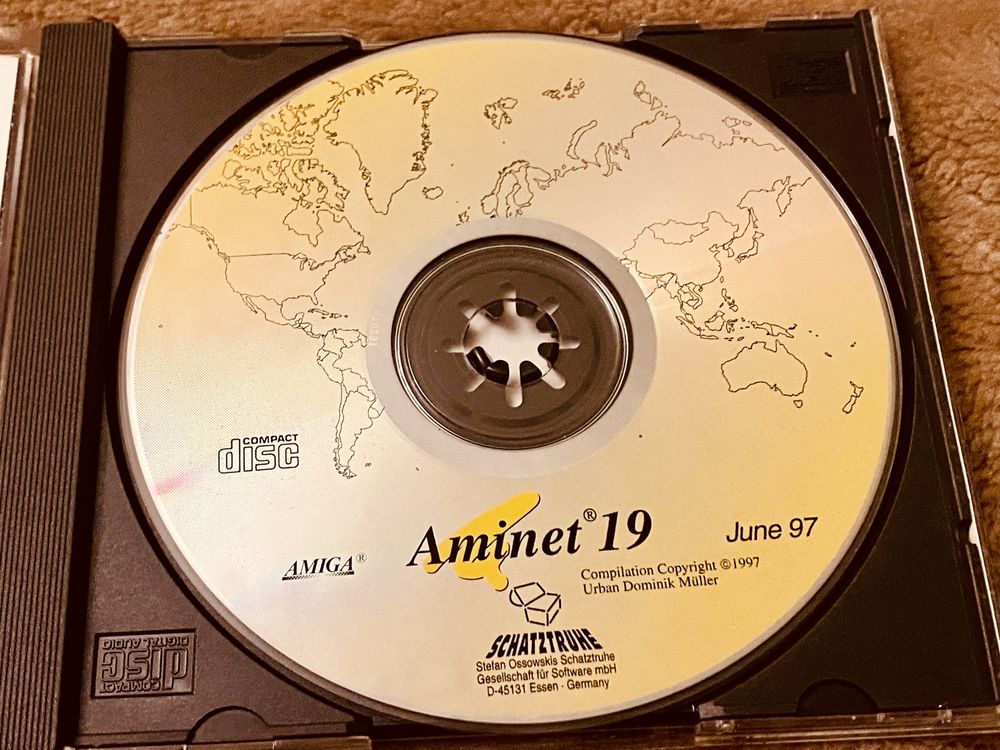 AMIGA - AMINET 19 | Oryginalna płyta Cd-Rom