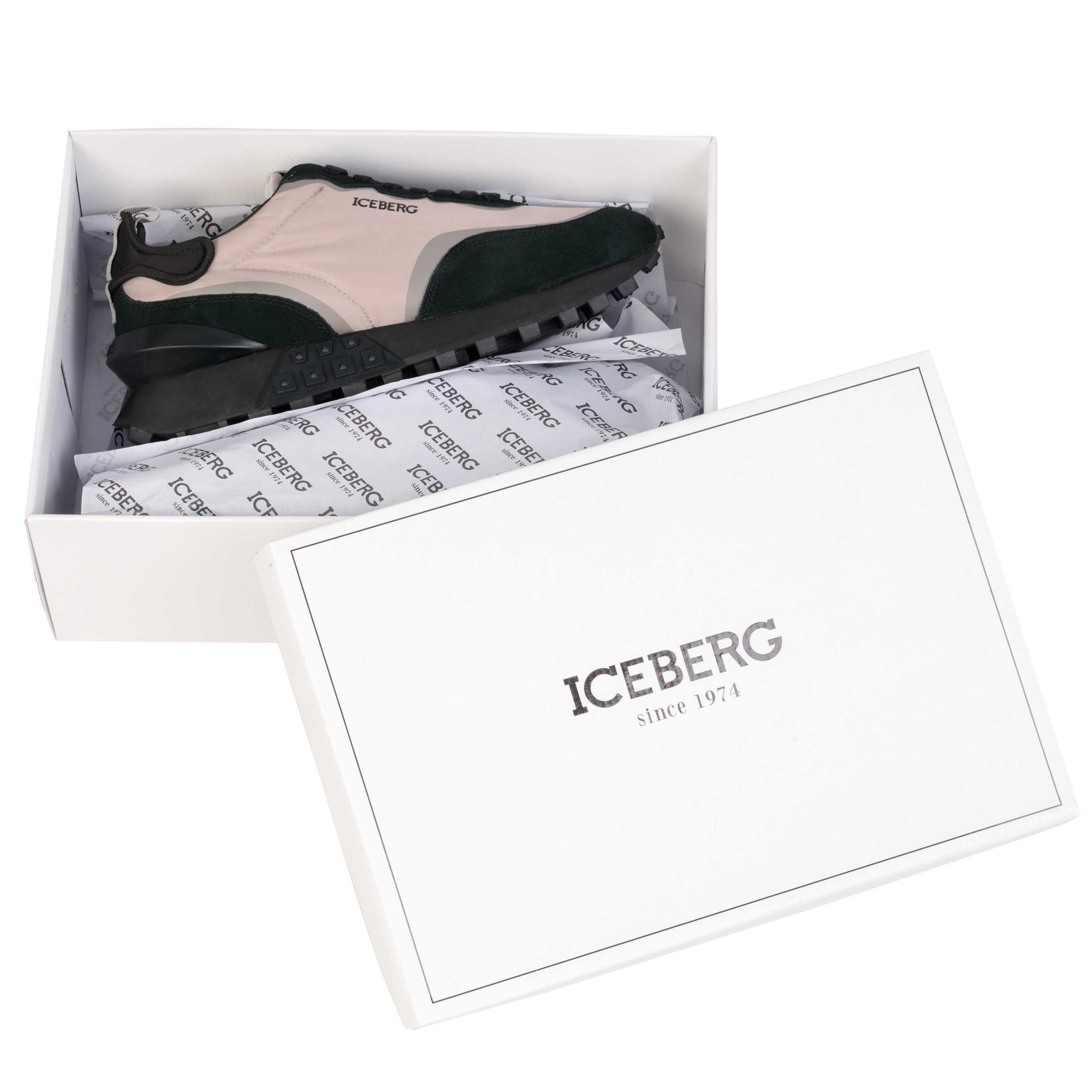 ICEBERG efektowne włoskie sneakersy NOWOŚĆ