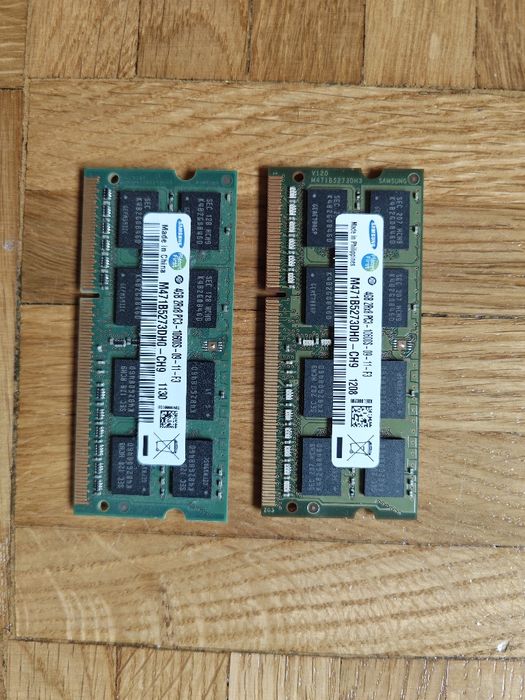 Pamięć RAM 8GB DDR3, 2x 4GB