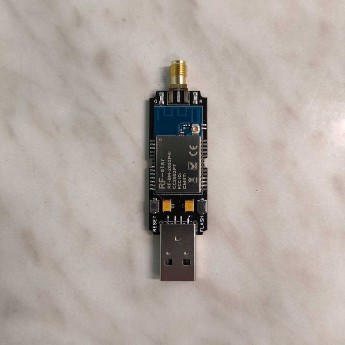 Zigbee USB Координатор V4, RF-Star RF-BM-2652P4 на чипе СС2652P7