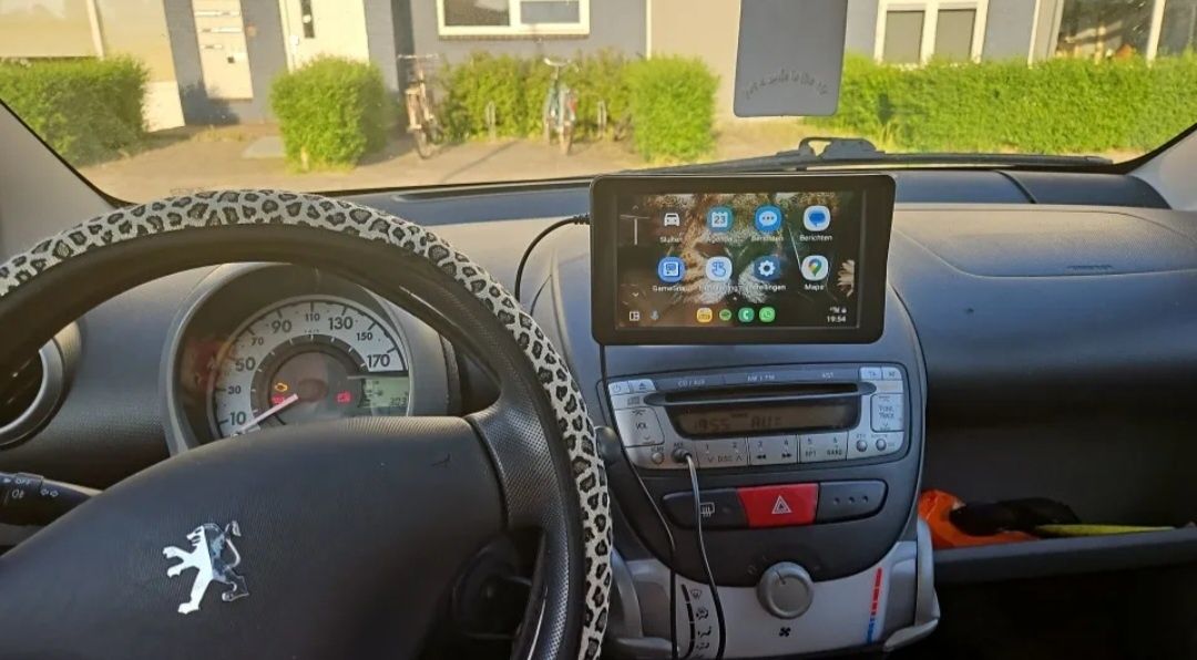 CarPlay com Android Auto Portátil