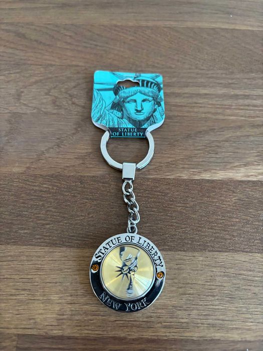 Brelok ze Statuą Wolności z Nowego Jorku ze spinnerem