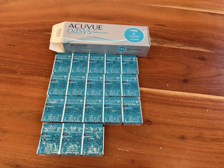Soczewki kontaktowe Acuvue oasys -7,0