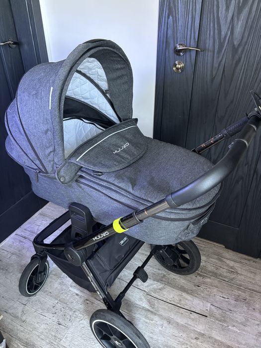 Wózek 2w1 Muuvo Quick 2.0 szary jak nowy