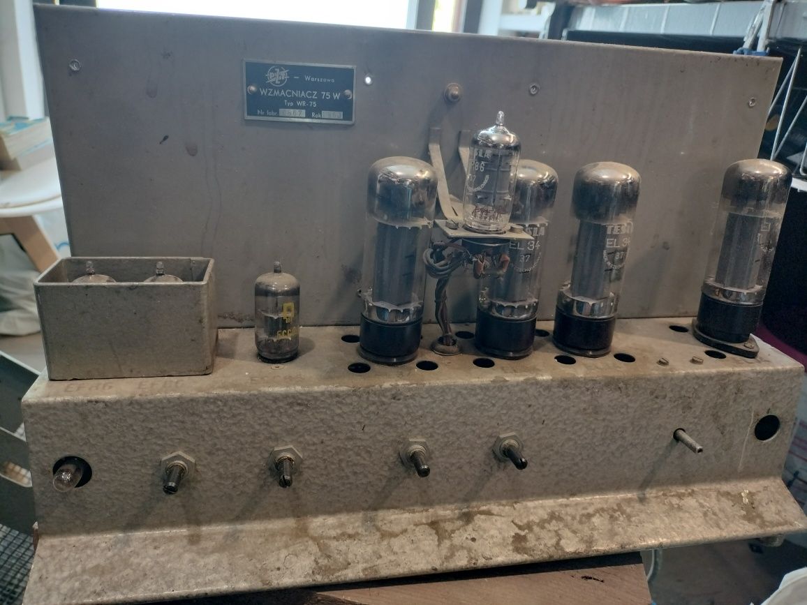Wzmacniacz lampowy WR-75 Ampli 75 Lampy El-34