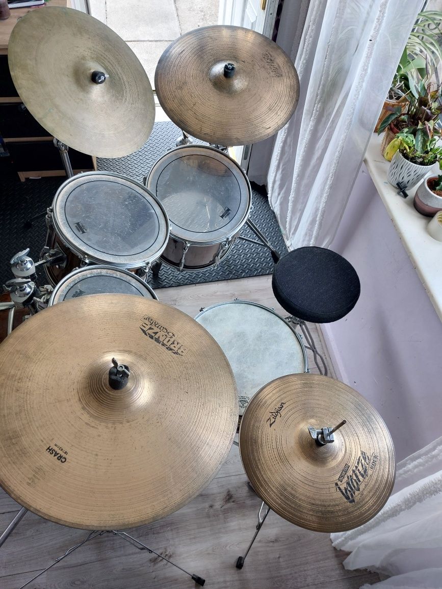 Perkusja Yamaha Club Custom + Talerze