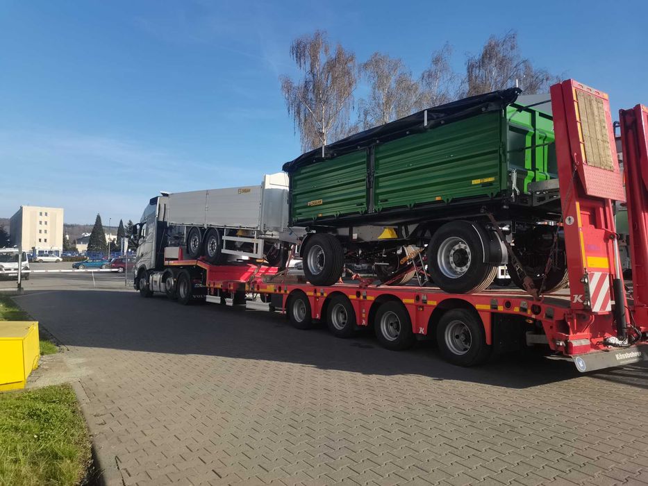 Transport Maszyn Rolniczych Budowlanych  Niskopodwoziowy PL EU