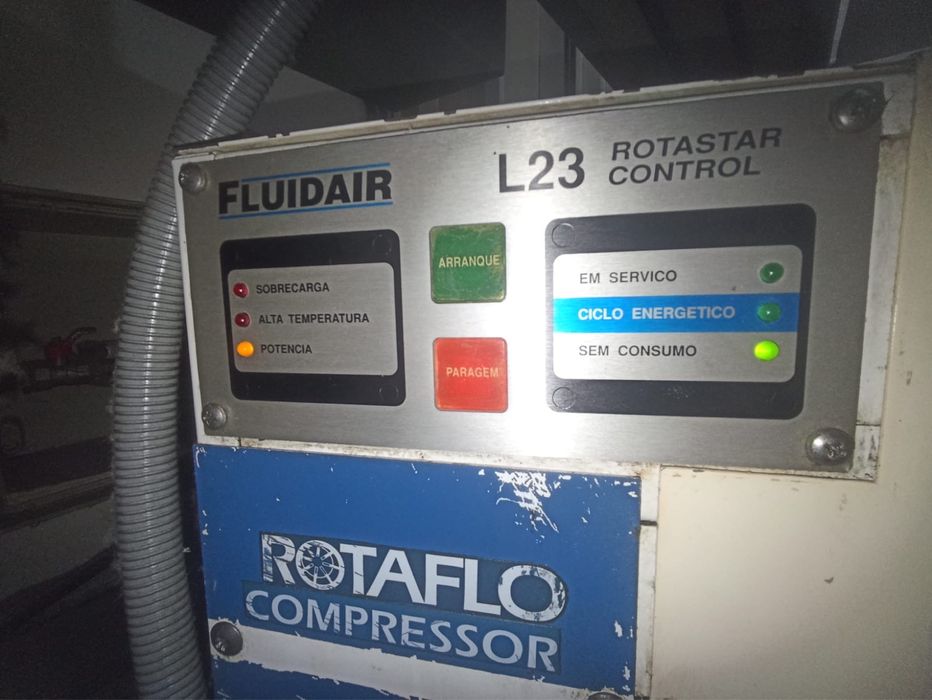 Compressor de palhetas FLUIDAIR Rotaflo L23