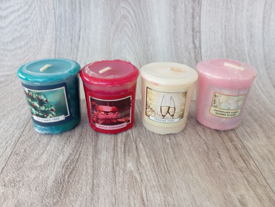 Świeczki o różnych zapachach