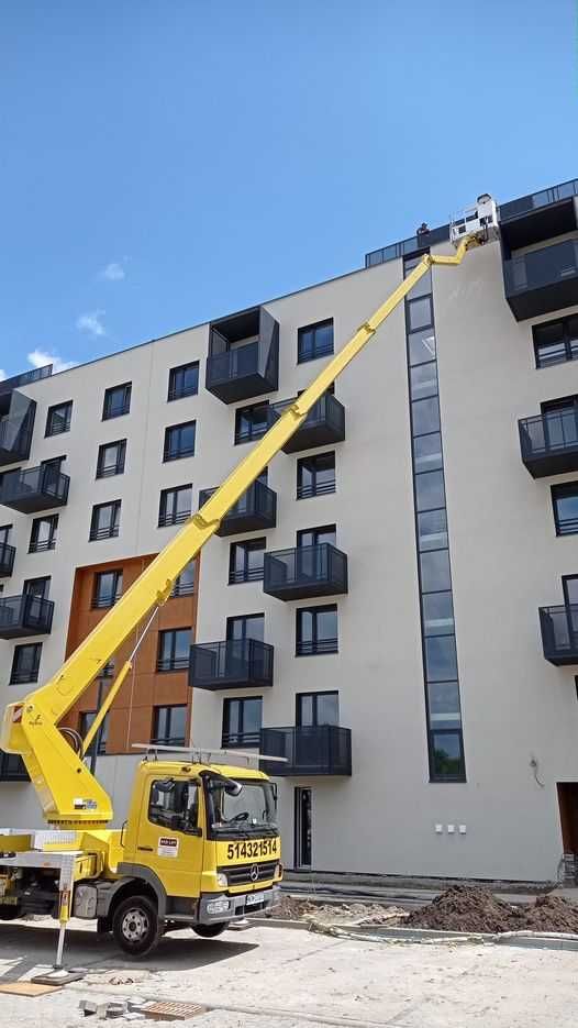 Wynajem zwyżki,podnośnik koszowy 19-27 m Siemianowice Śląskie