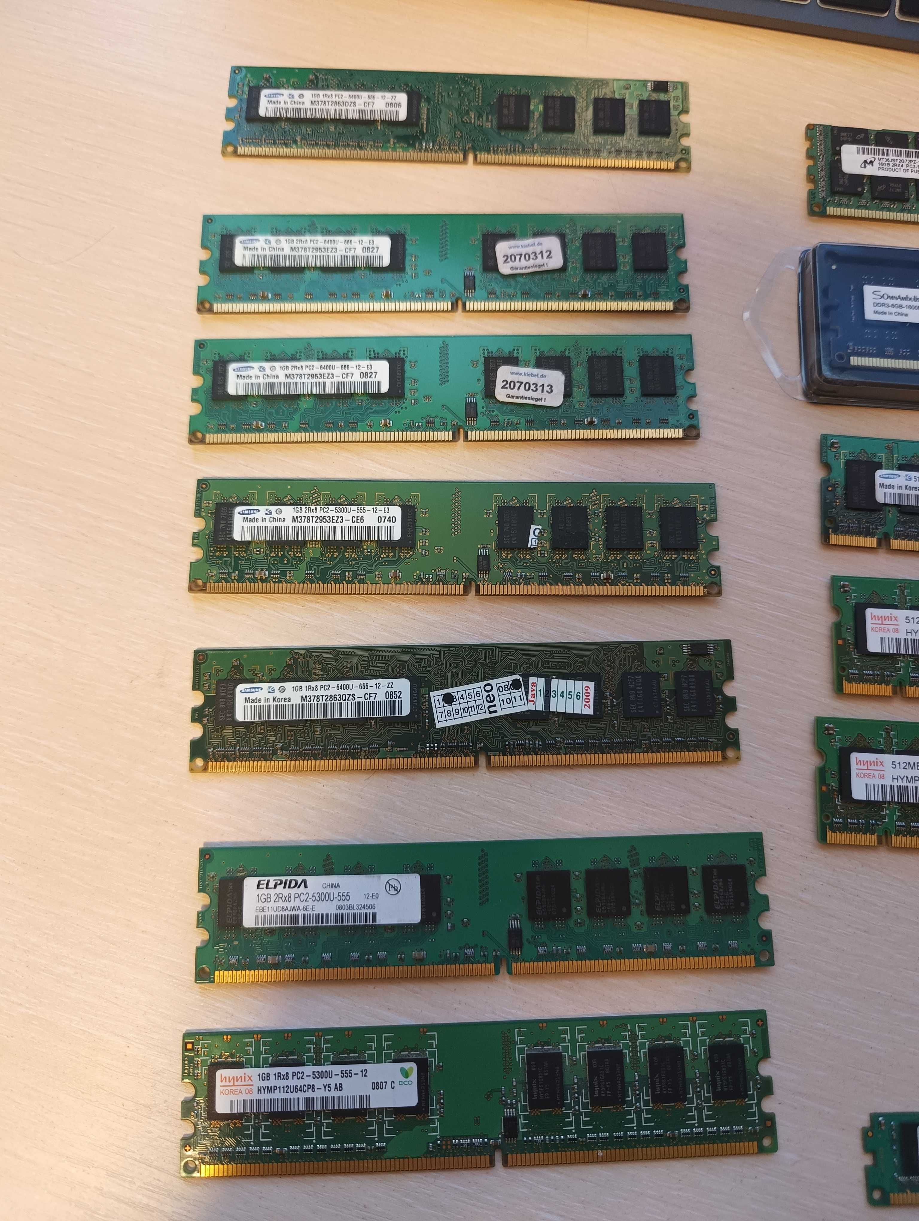 Оперативная память DDR2 1Gb PC2 6400 5300 модули памяти ОЗУ