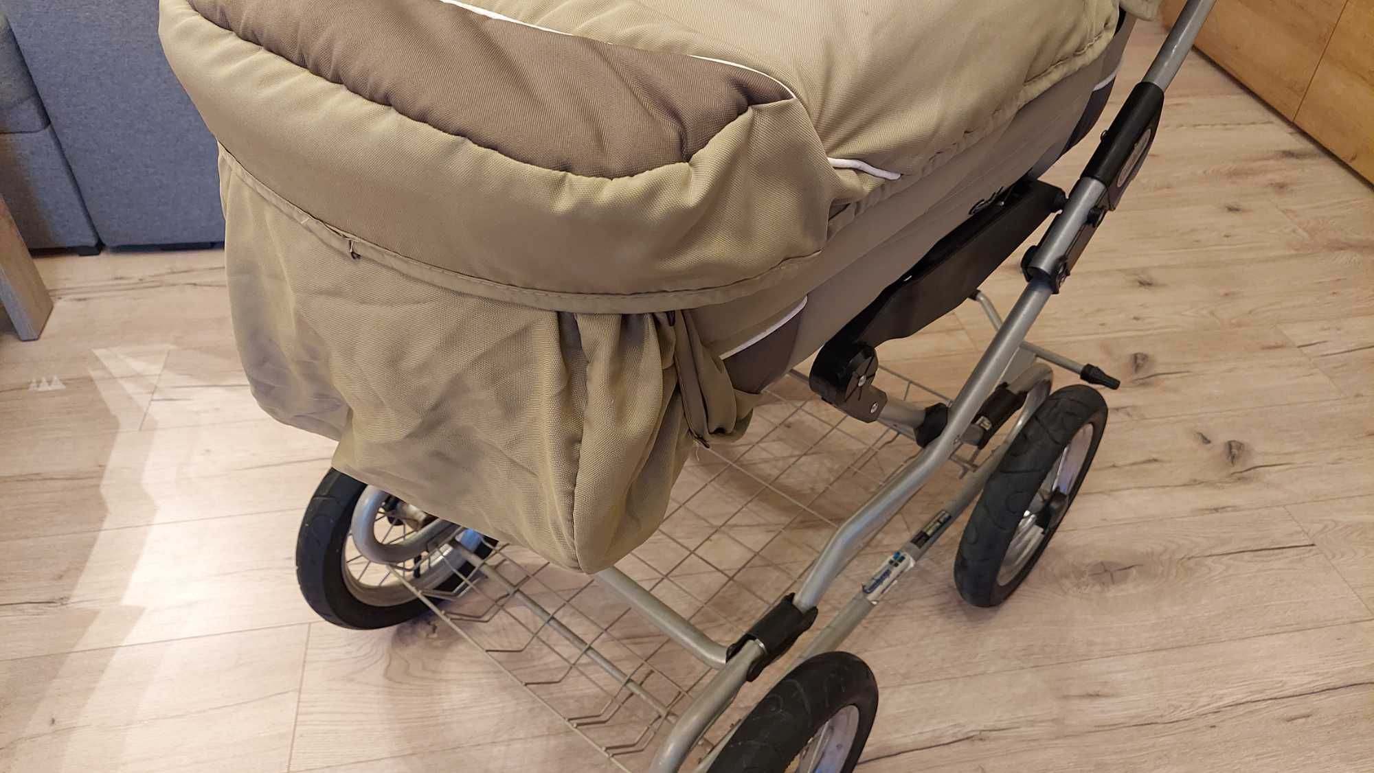 Wózek dziecięcy Emmaljunga 2 w 1 stan bardzo dobry + fotelik gratis