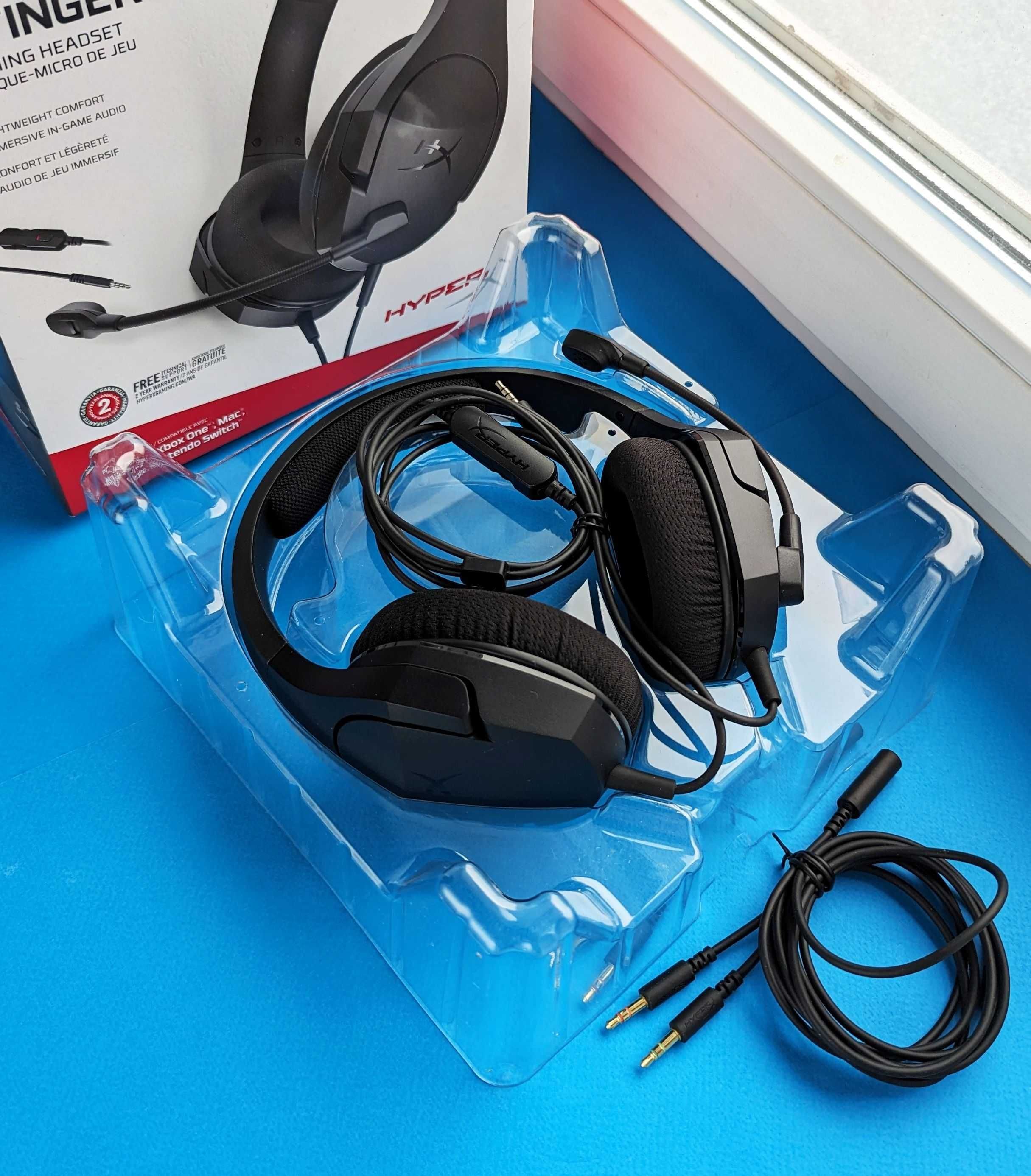Навушники HyperX Cloud Stinger Core гарнітура з мікрофоном