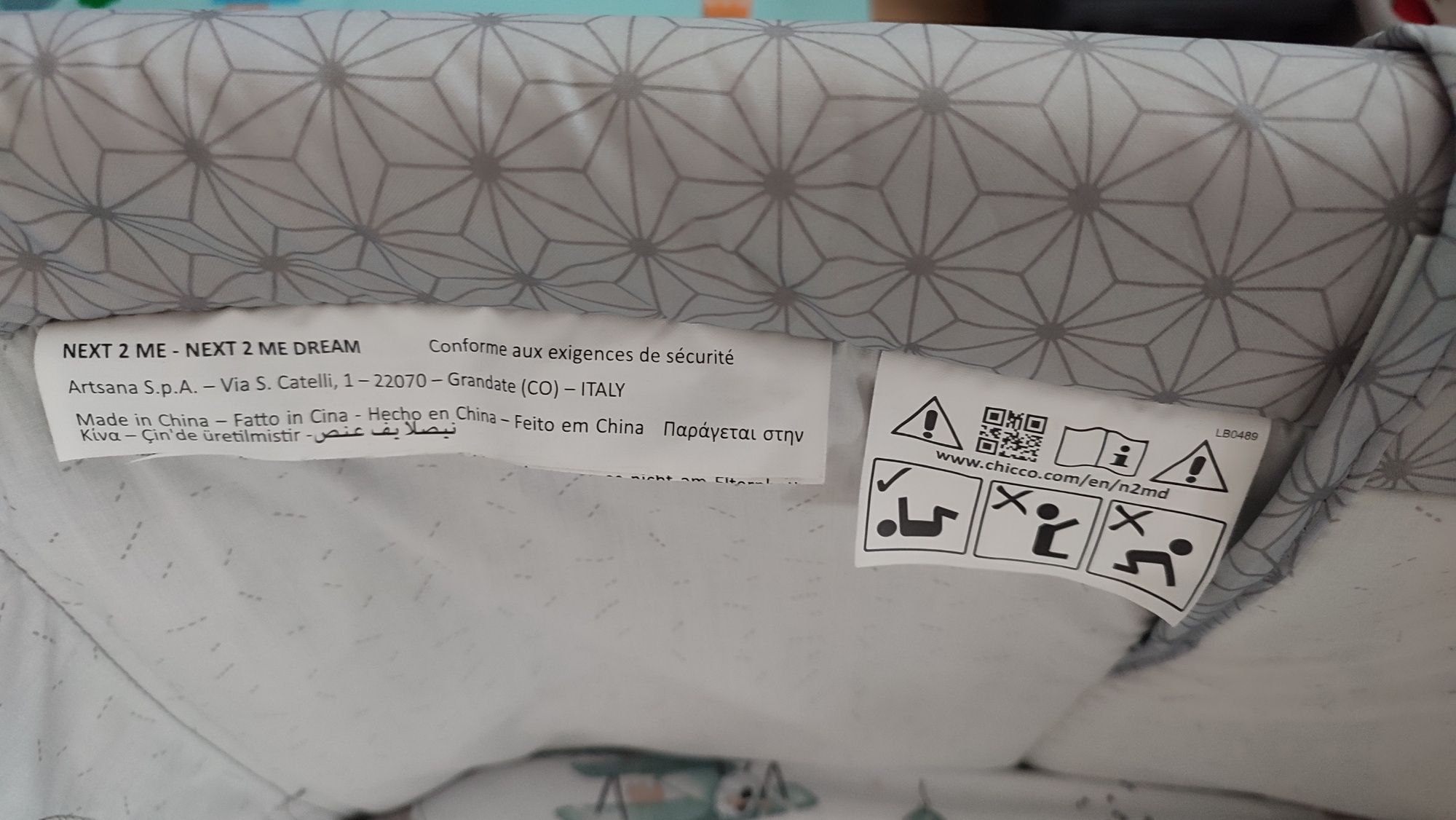 Chicco next 2 me dream łóżeczko